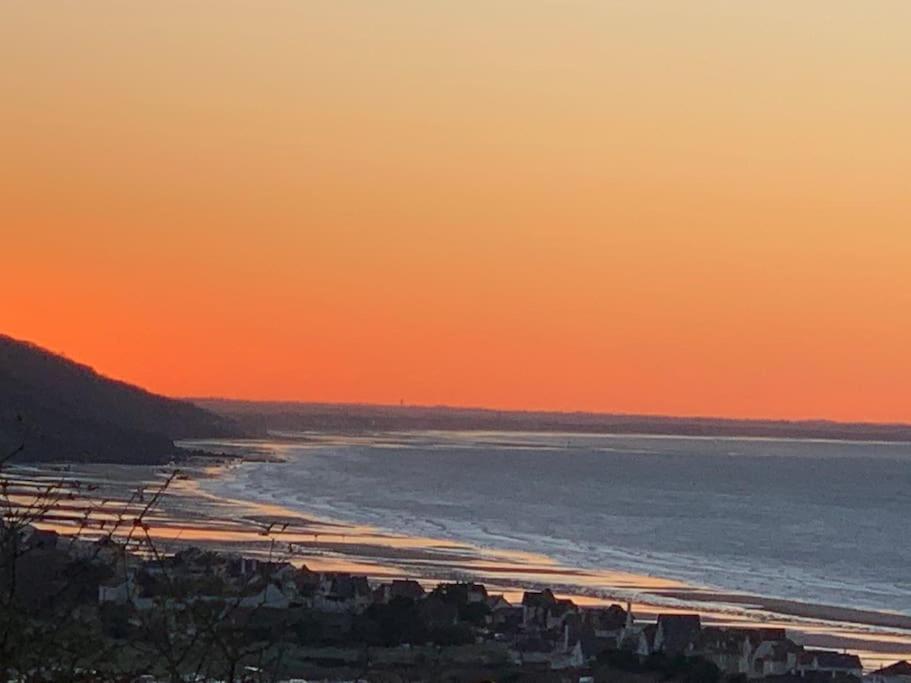 Superbe Vue Mer Panoramique F3 Blonville-sur-Mer Exteriér fotografie